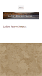 Mobile Screenshot of ladiesdayofprayer.com